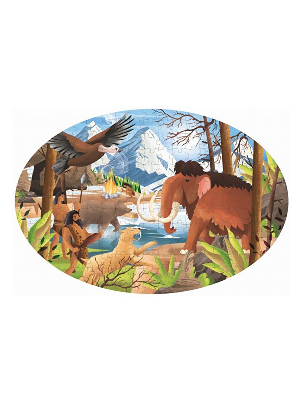 Travel - Learn and Explore - The Prehistoric Era (200 Parça Yapboz)