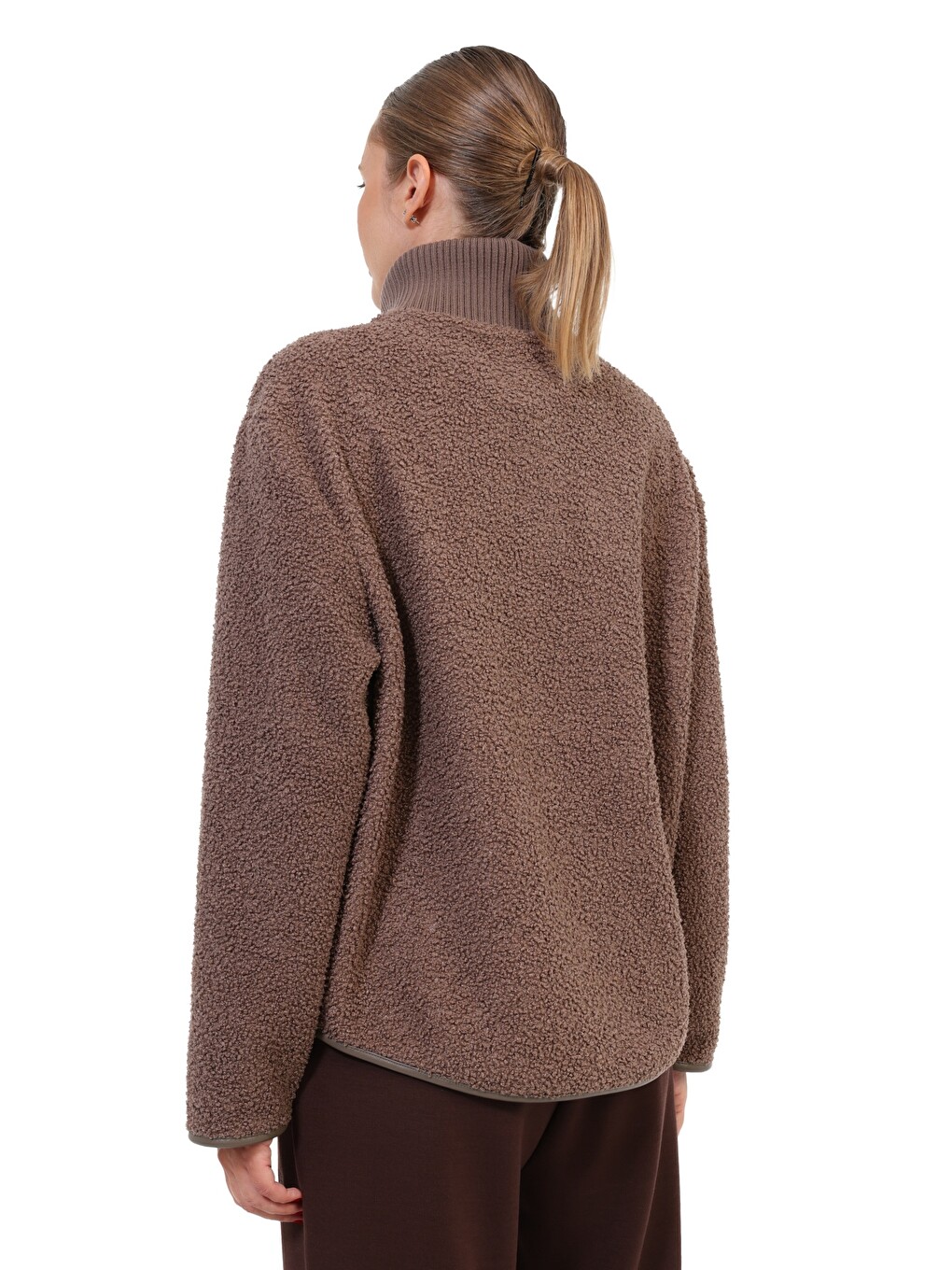 Sweatshirt Kadın Kahverengi Wl 6malfoy-1