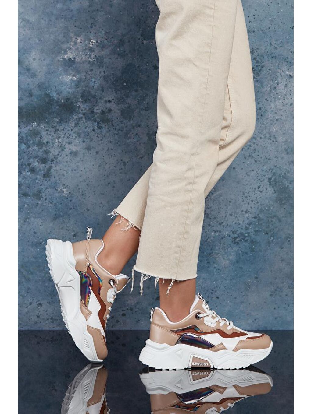 Beyaz DS.PMD239K2110 Sneaker 2025 Kadın-4