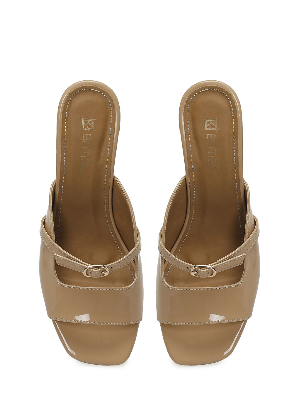 26S-331 6FX Bej Kadın Terlik-3