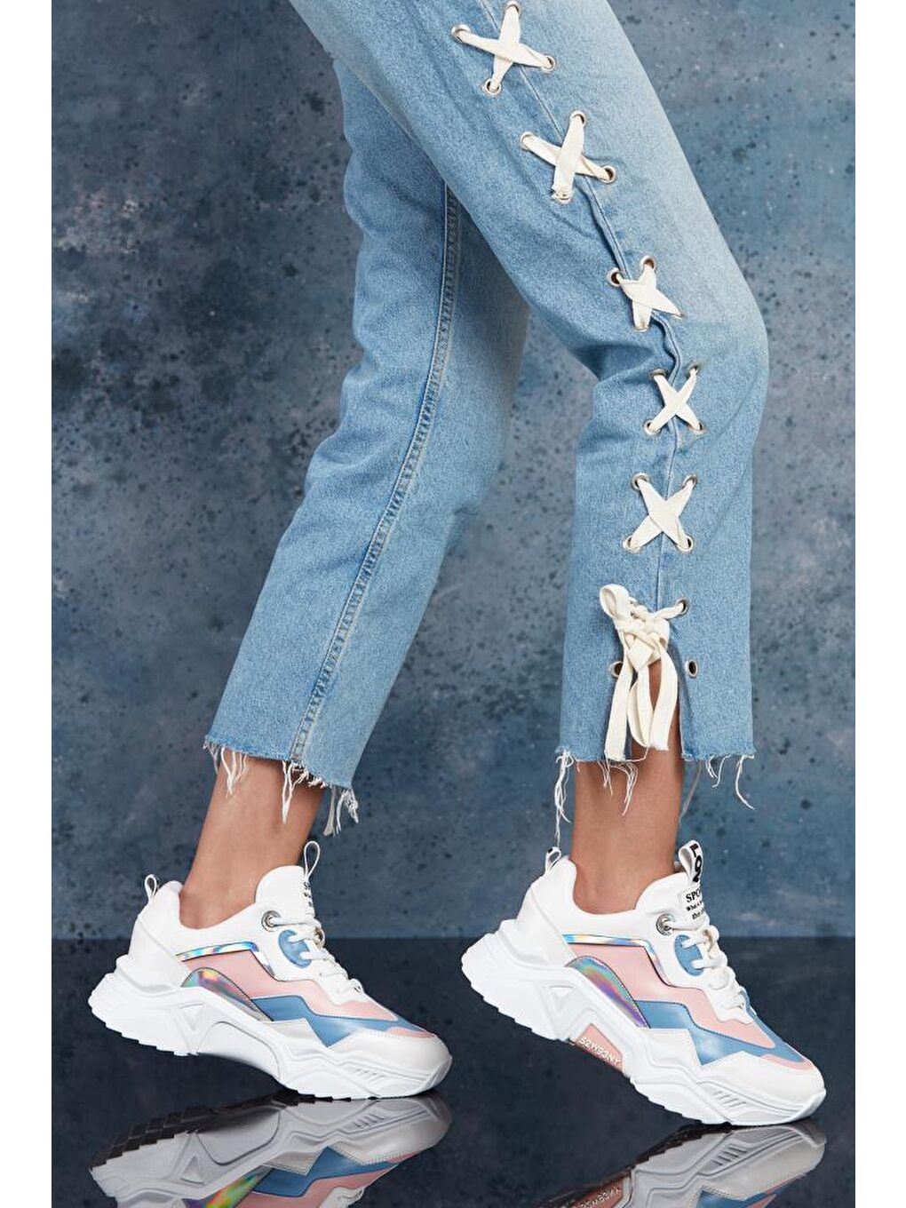 Beyaz DS.PMD239K2110 Sneaker 2025 Kadın-1