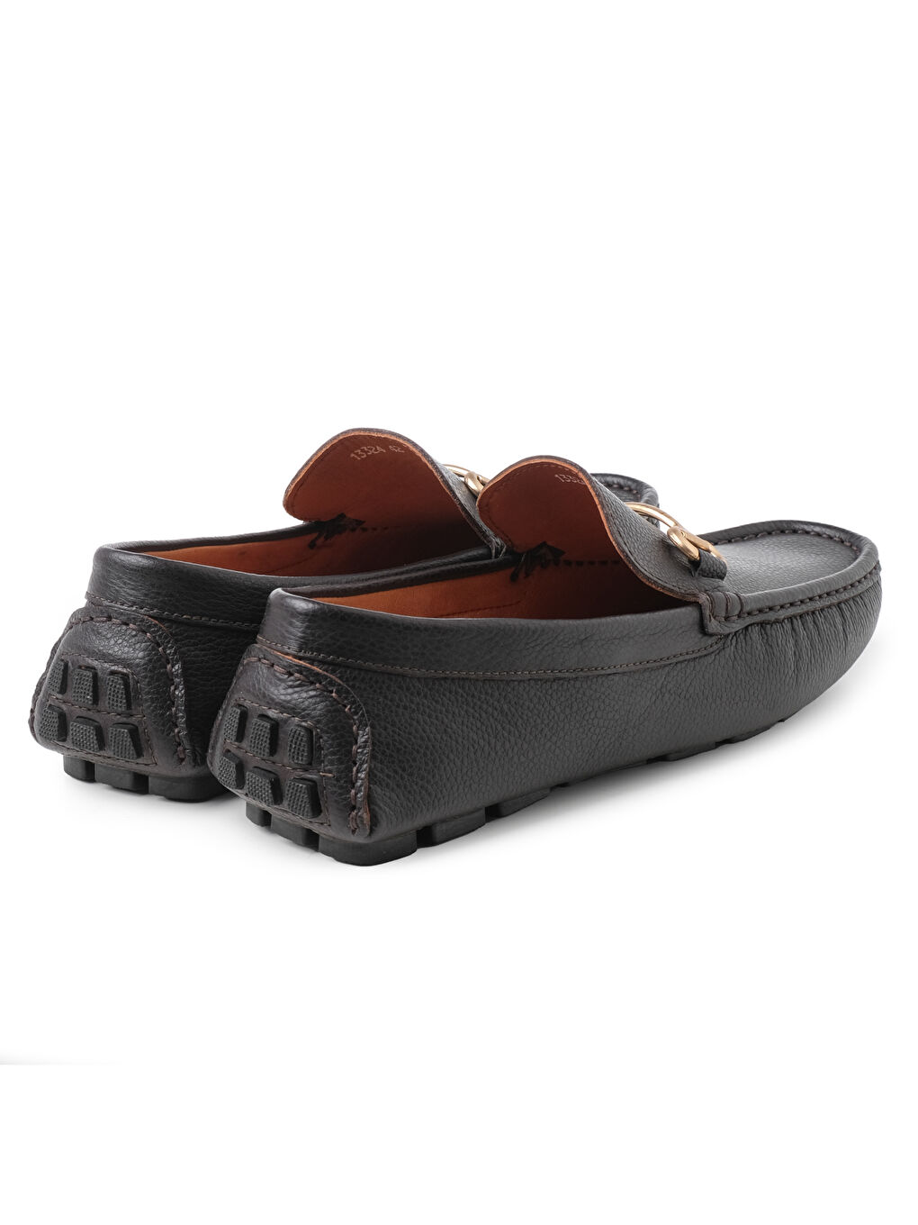 Erkek Kahverengi Loafer TZ-13324 Kahve Kalın Floter-3