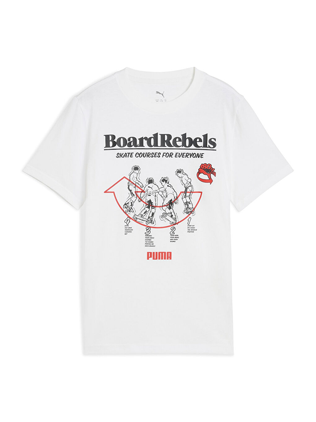 Mid 90s Graphic I Çocuk Beyaz Yuvarlak Yaka Tişört