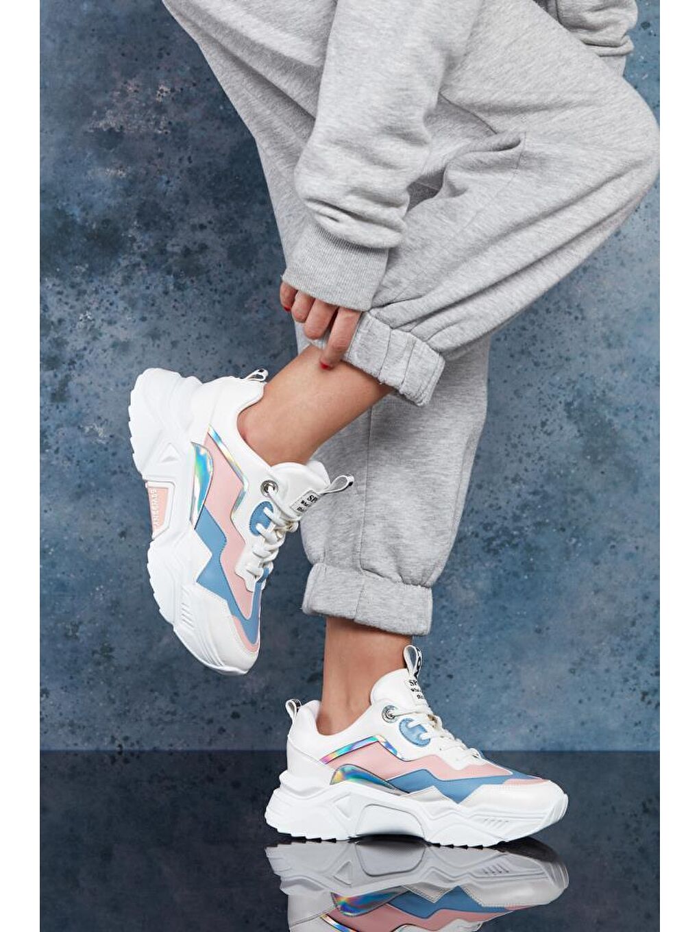 Beyaz DS.PMD239K2110 Sneaker 2025 Kadın-5