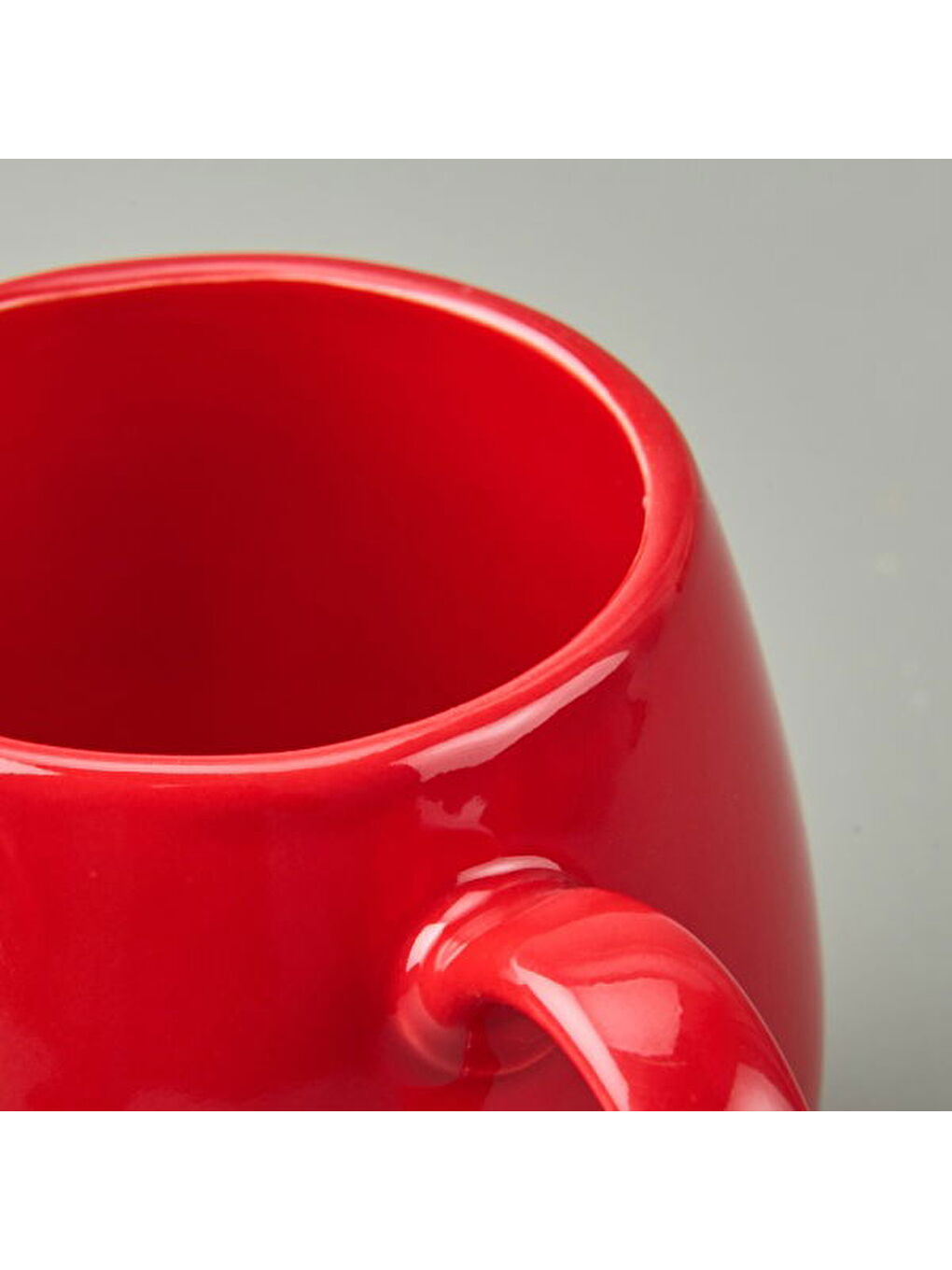 Kitchen Focus On The Good Sloganlı Kupa - Kırmızı - 310 ml-2