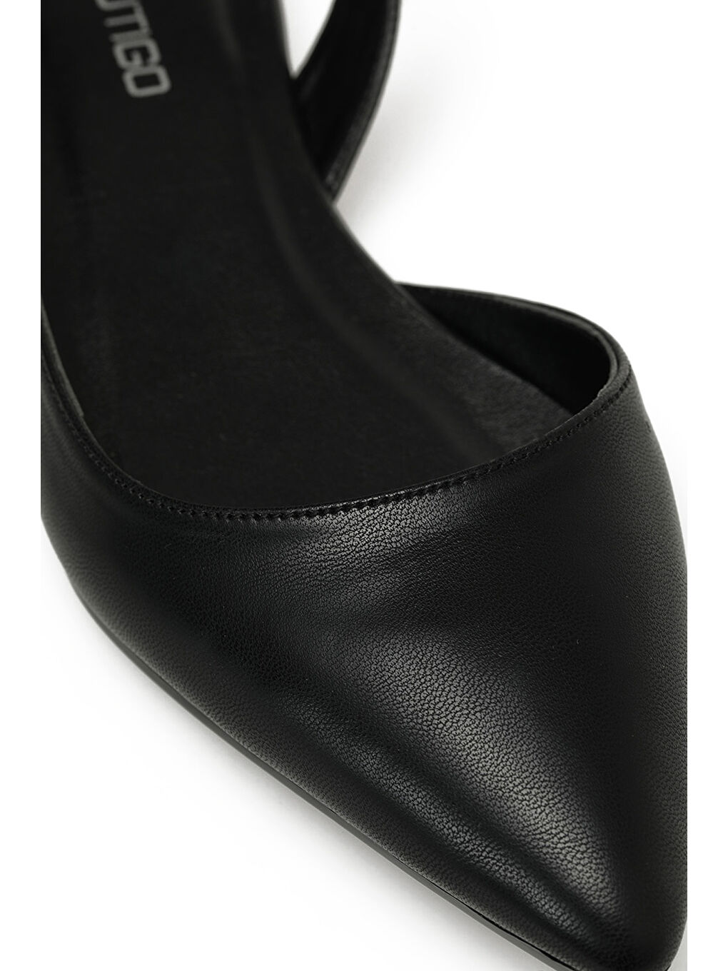 25S-418 5FX Siyah Kadın Babet-6