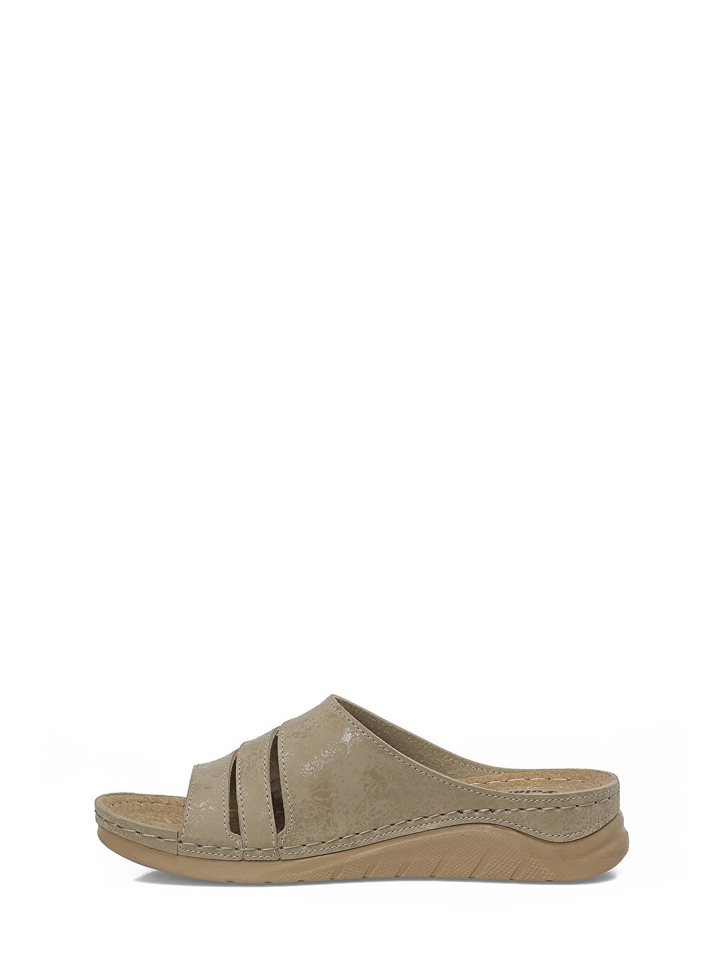 Bej 166940.Z6FX Vizon Kadın Terlik-2