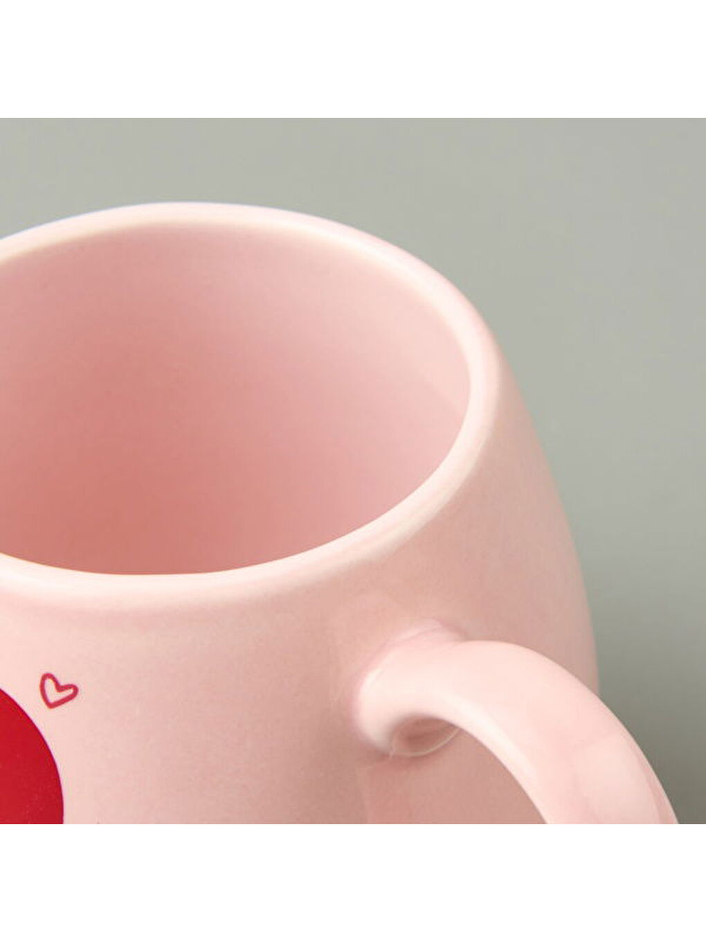 Kitchen Love Yourself First Sloganlı Kupa - Pembe - 310 ml-3