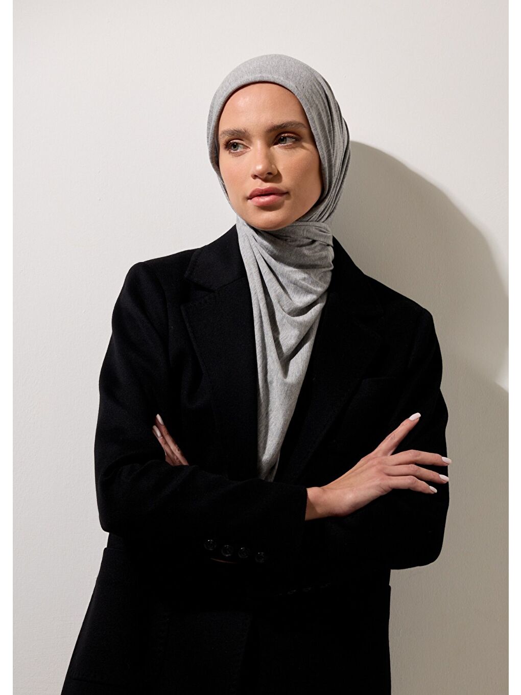 Tesettür Şal - Grimelanj Penye-1