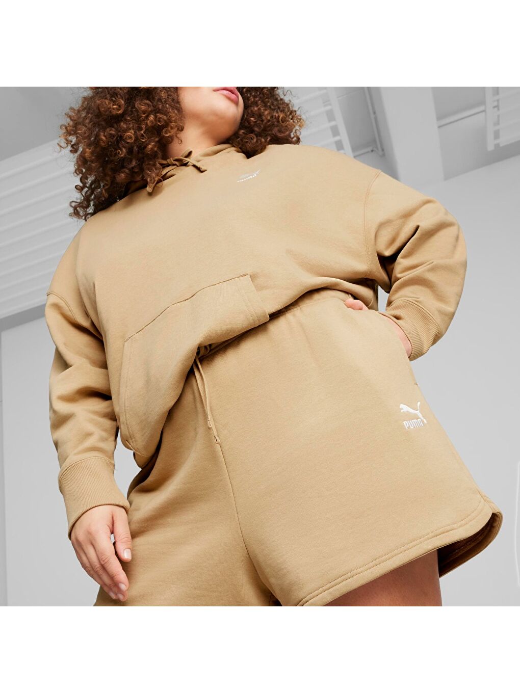 Better Classics Kadın Bej Şort-3