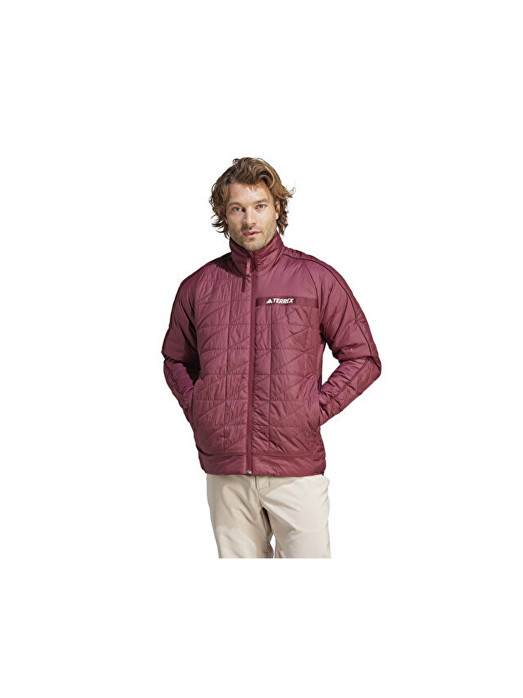 Multi İns J Erkek Outdoor Su Geçirmez Mont Ib4187 Mor-1