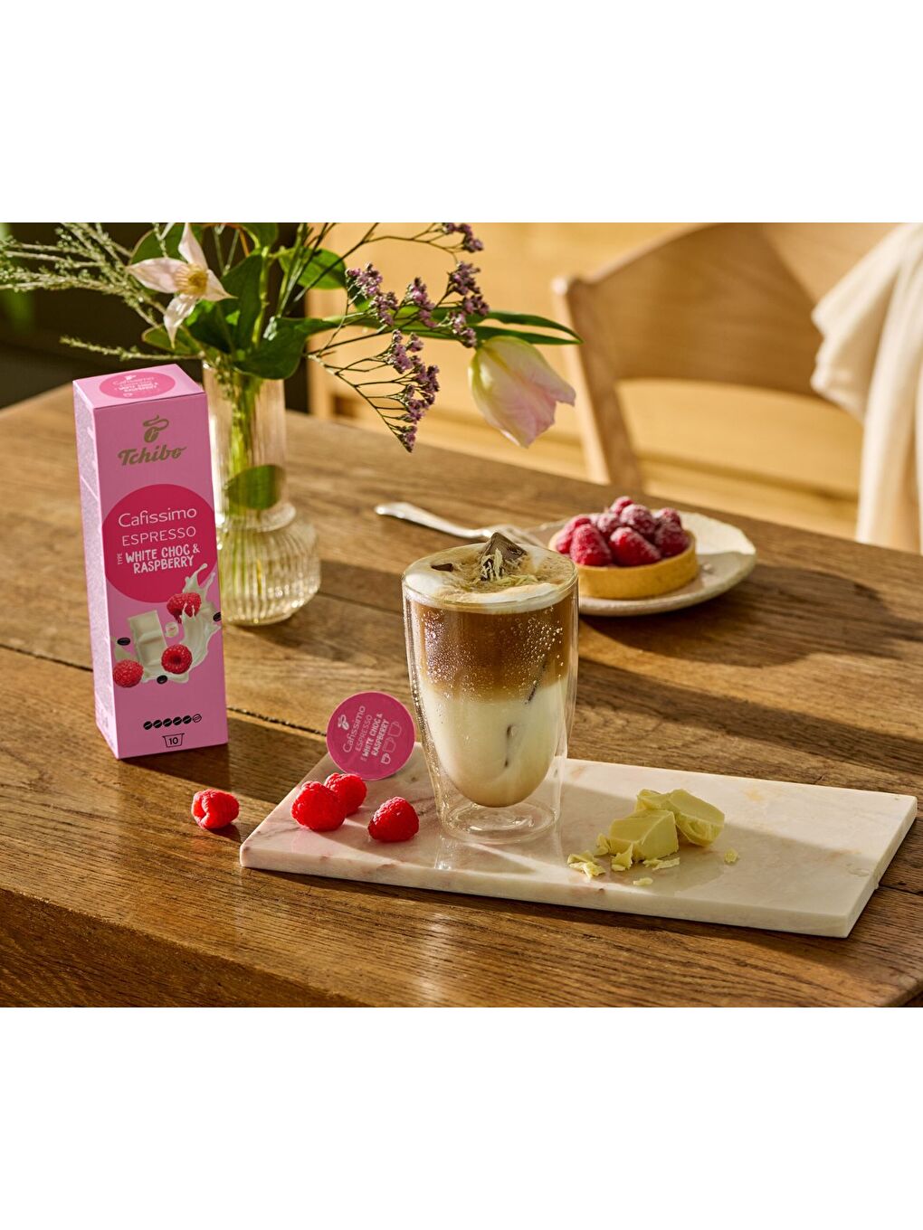 Cafissimo Flavoured Espresso - Beyaz Çikolata ve Ahududu-3