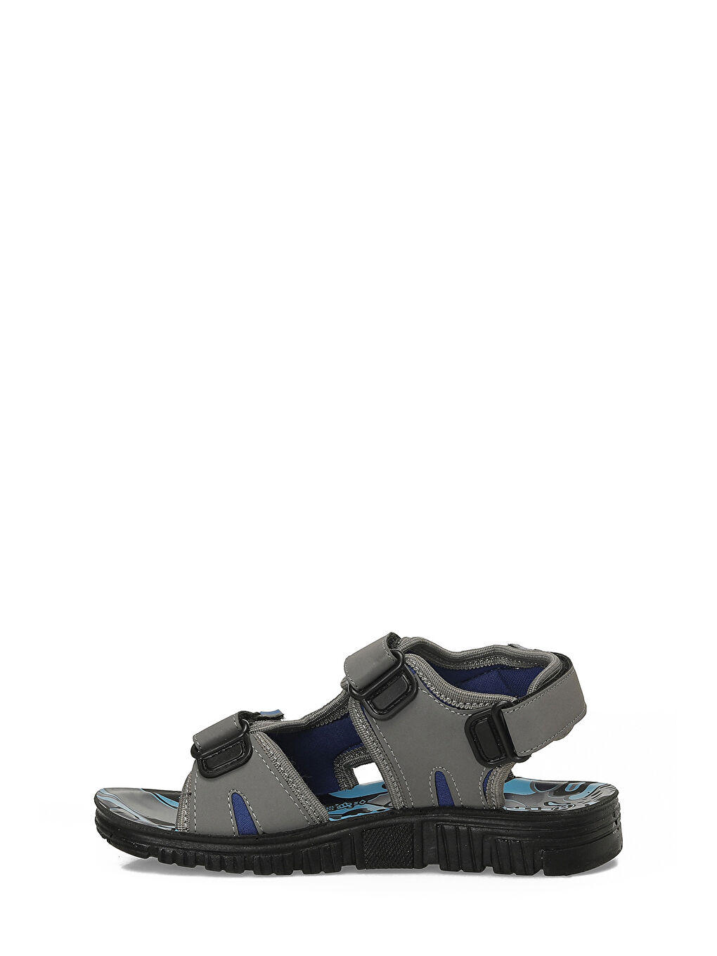PORS.F6FX Gri Erkek Çocuk Sandalet-2