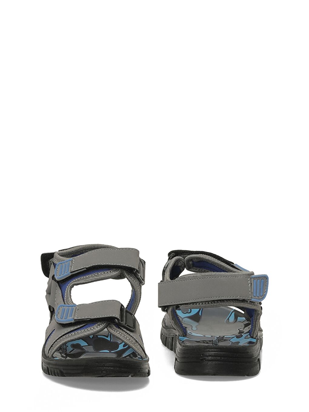 PORS.F6FX Gri Erkek Çocuk Sandalet-4