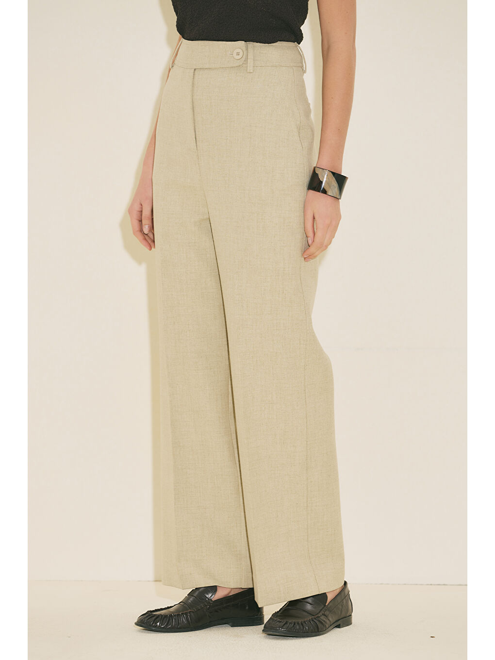 Straıght Klasik Pantolon Yeşil-2