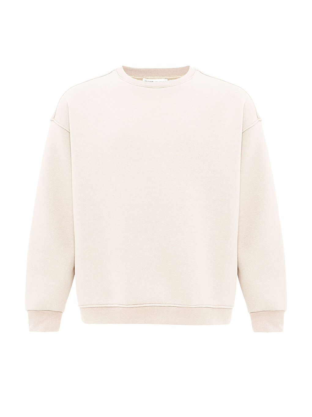 VAMOSCLO Taş Basic Oversize Bisiklet Yaka Erkek Sweatshirt