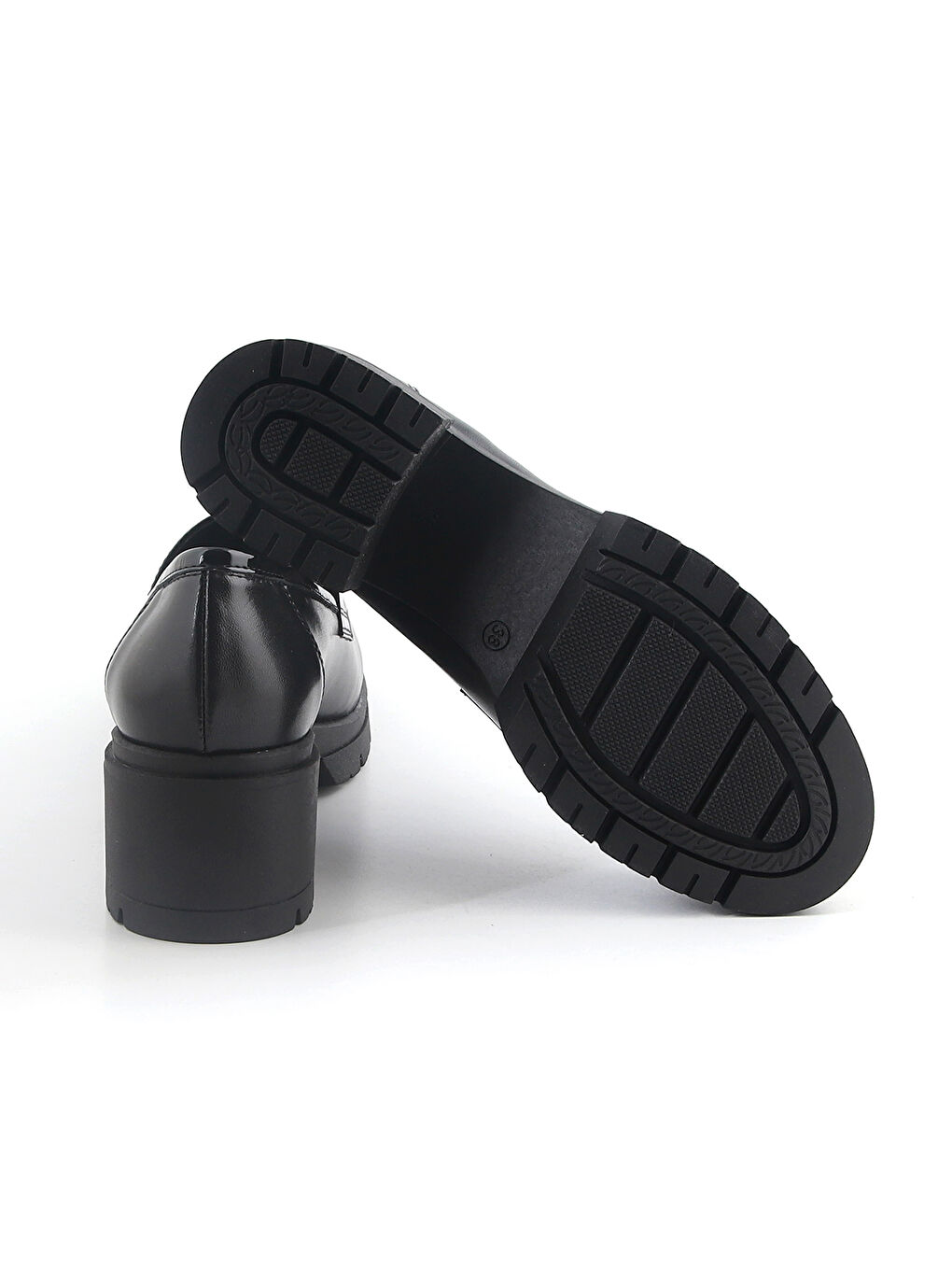 Siyah Kadın Klasik Ayakkabı 3H5435 5435 Vitello RY Nero-4