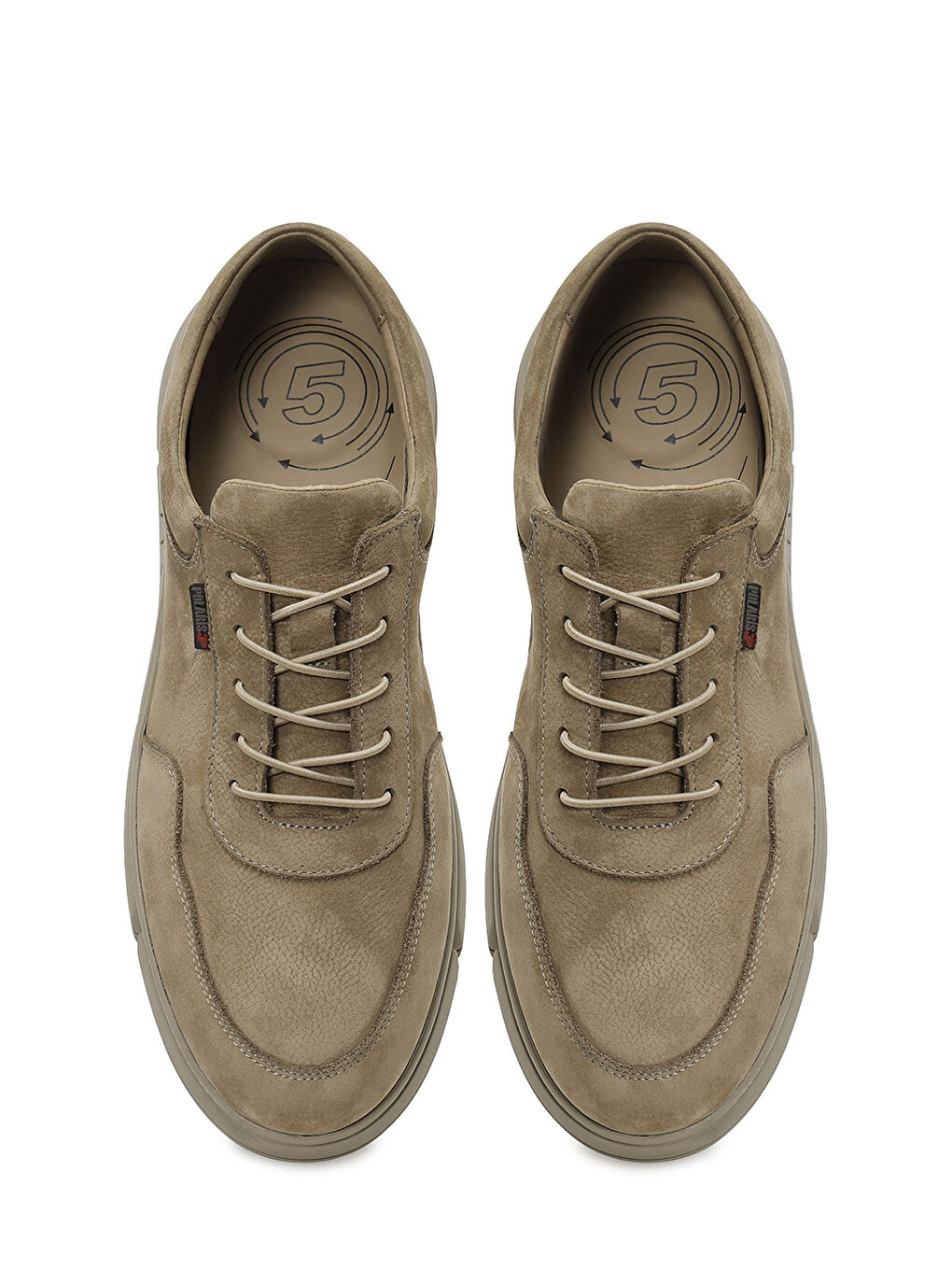 Bej 109006N.M 5PR Kum Rengi Erkek Comfort Ayakkabı-3