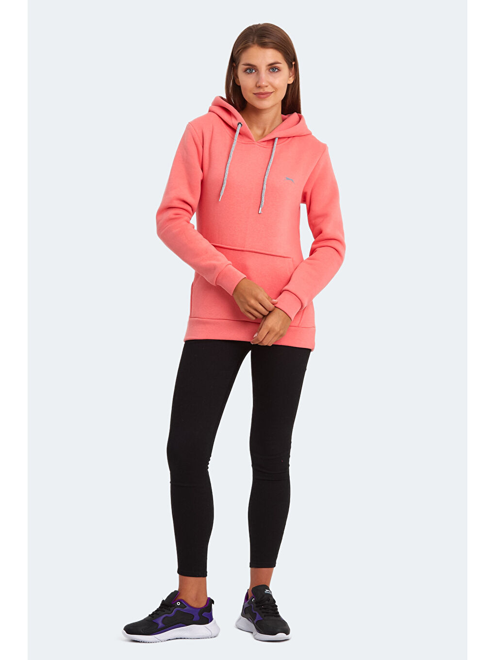 KESHIAN IN Kadın Mercan Sweatshirt-6