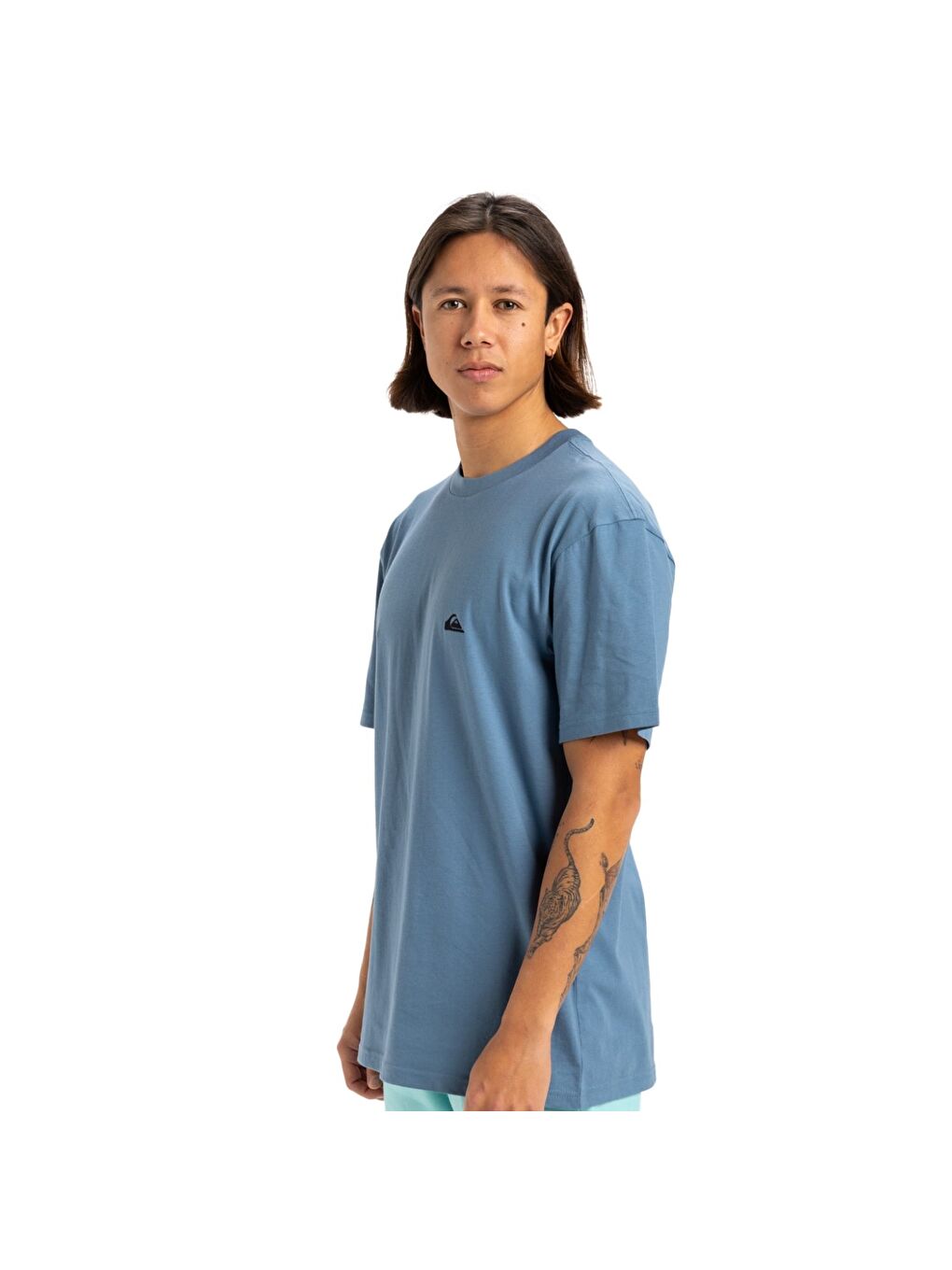 Basic Young Erkek Mavi Tişört-1