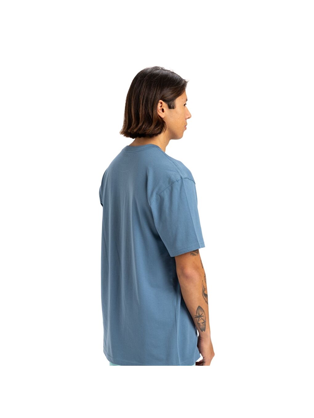 Basic Young Erkek Mavi Tişört-3