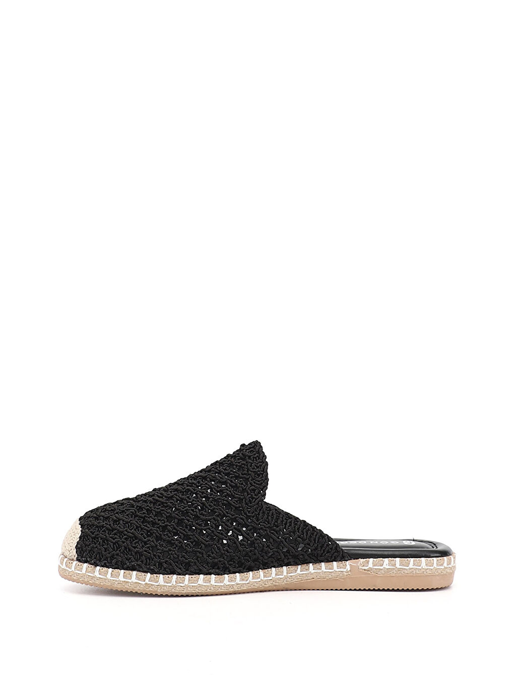 Siyah Kadın SİYAH Burnu Kapalı Günlük Terlik-3