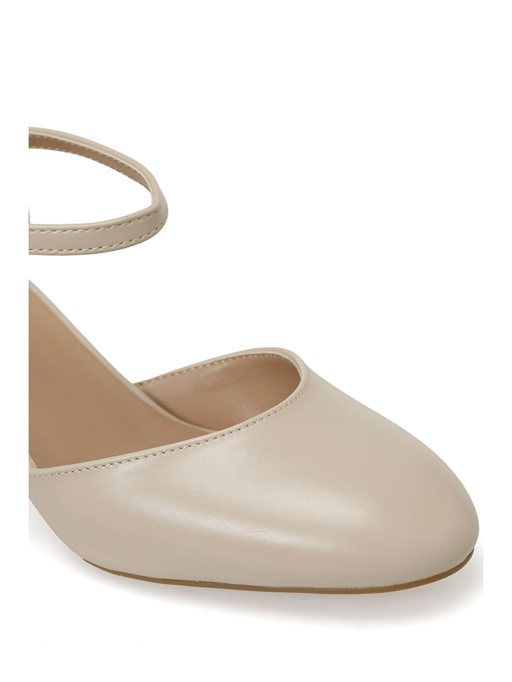 319100.Z 6FX Bej Kadın Topuklu Ayakkabı-6