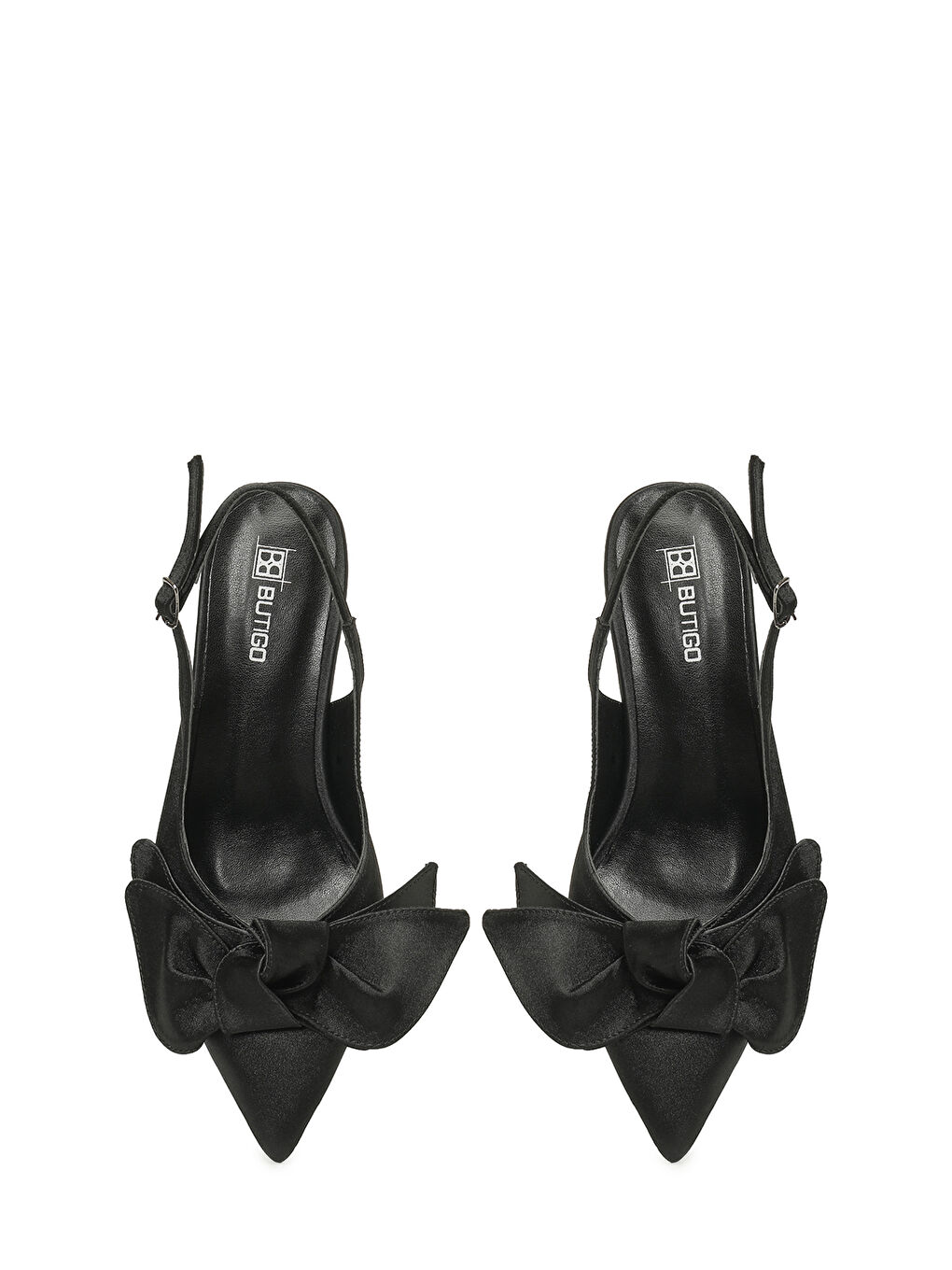 26S-161 6FX Siyah Kadın Topuklu Ayakkabı-3