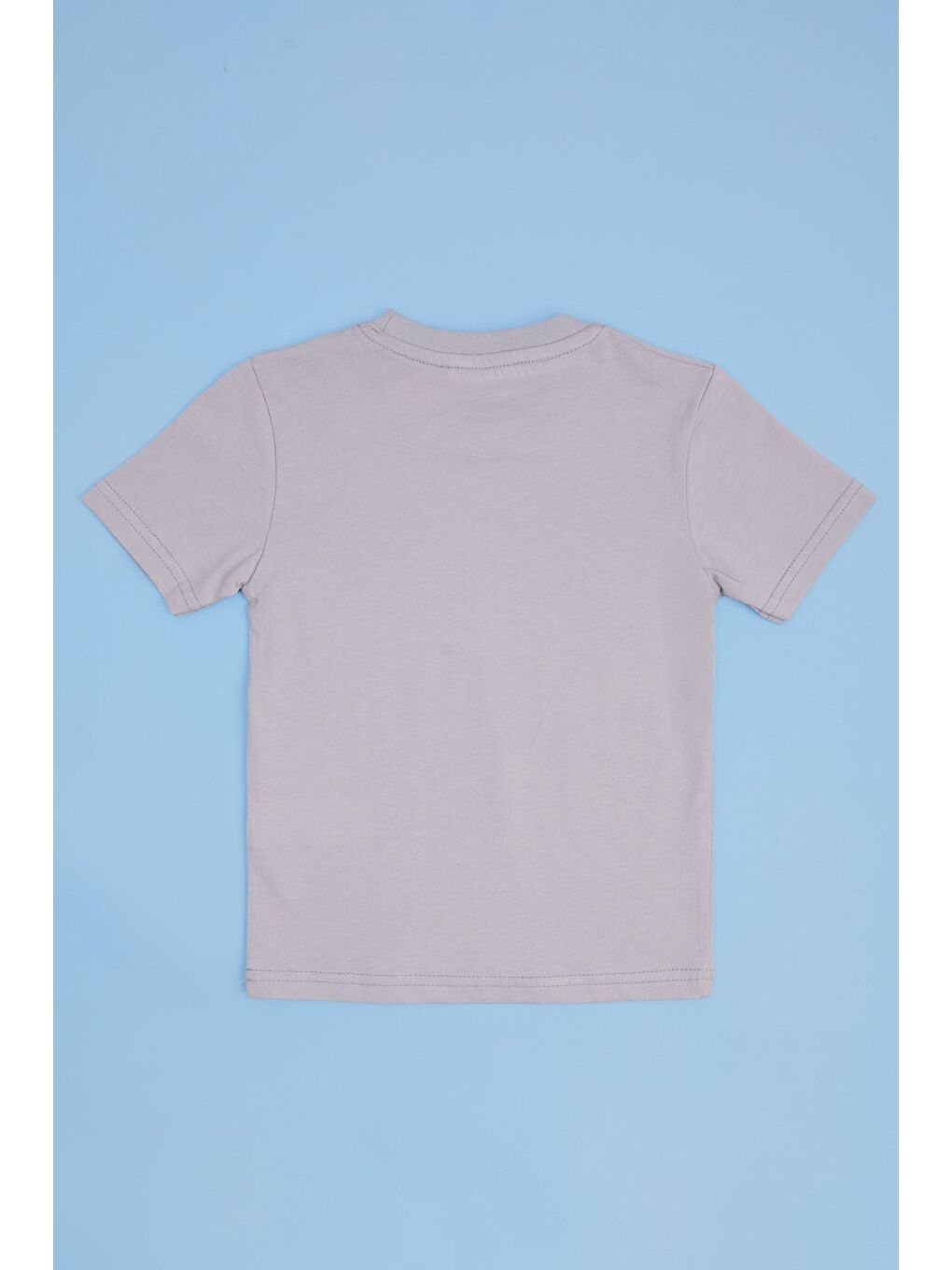 Gri Need More Space Baskılı Erkek Çocuk Tişört-1