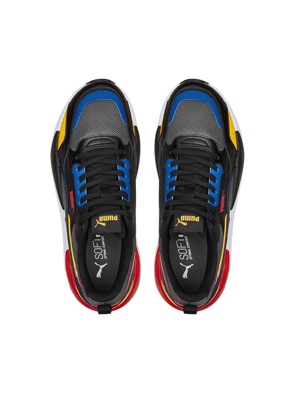 X-Ray 2 Square Erkek Siyah - Sarı Spor Ayakkabı-4