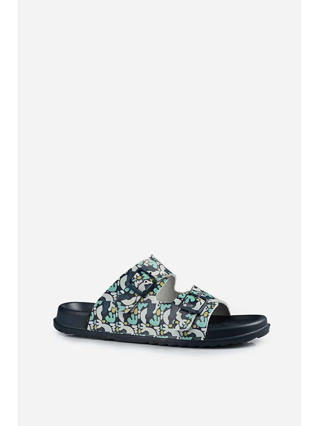 Gibli II Baskılı Erkek Çocuk Lacivert Terlik-1