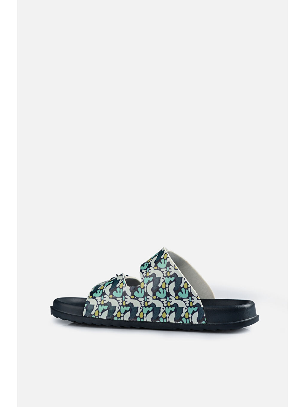 Gibli II Baskılı Erkek Çocuk Lacivert Terlik-2