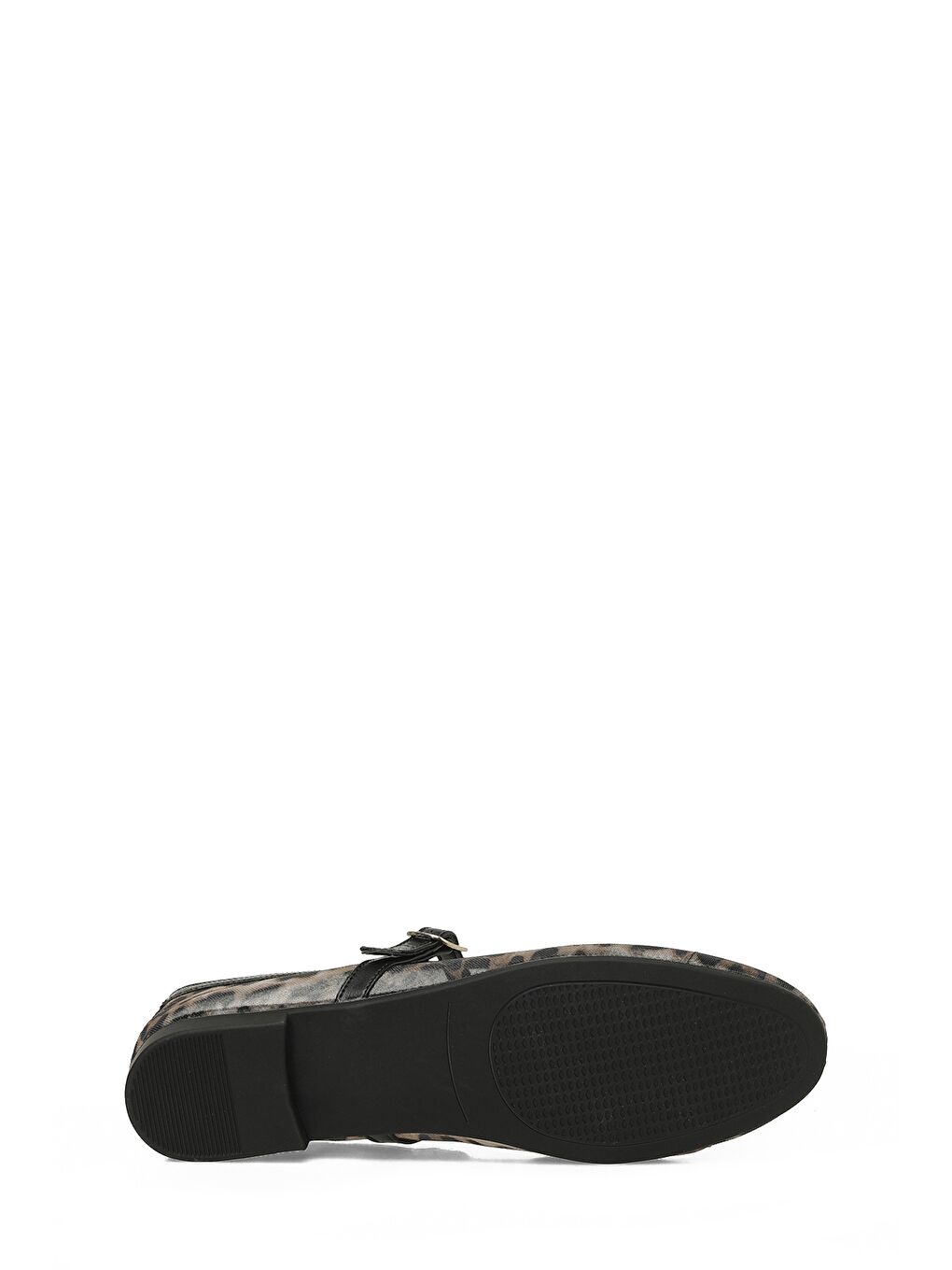 Kahverengi 26S-013 6FX Leopar Kadın Babet-5