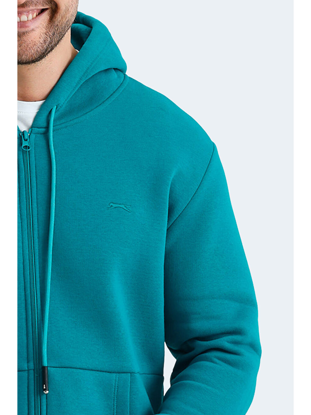 SLAZENGER VONDA Erkek Sweatshirt Petrol - 5