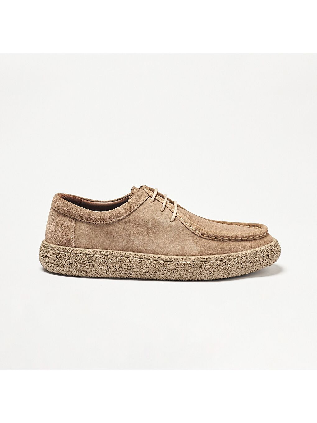 Erkek Bej Loafer  OG-2181 2166 Suggero Süet