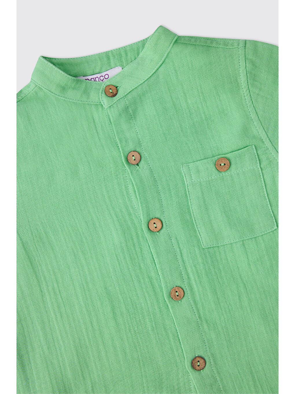 Erkek Bebek Yeşil Gömlek-2