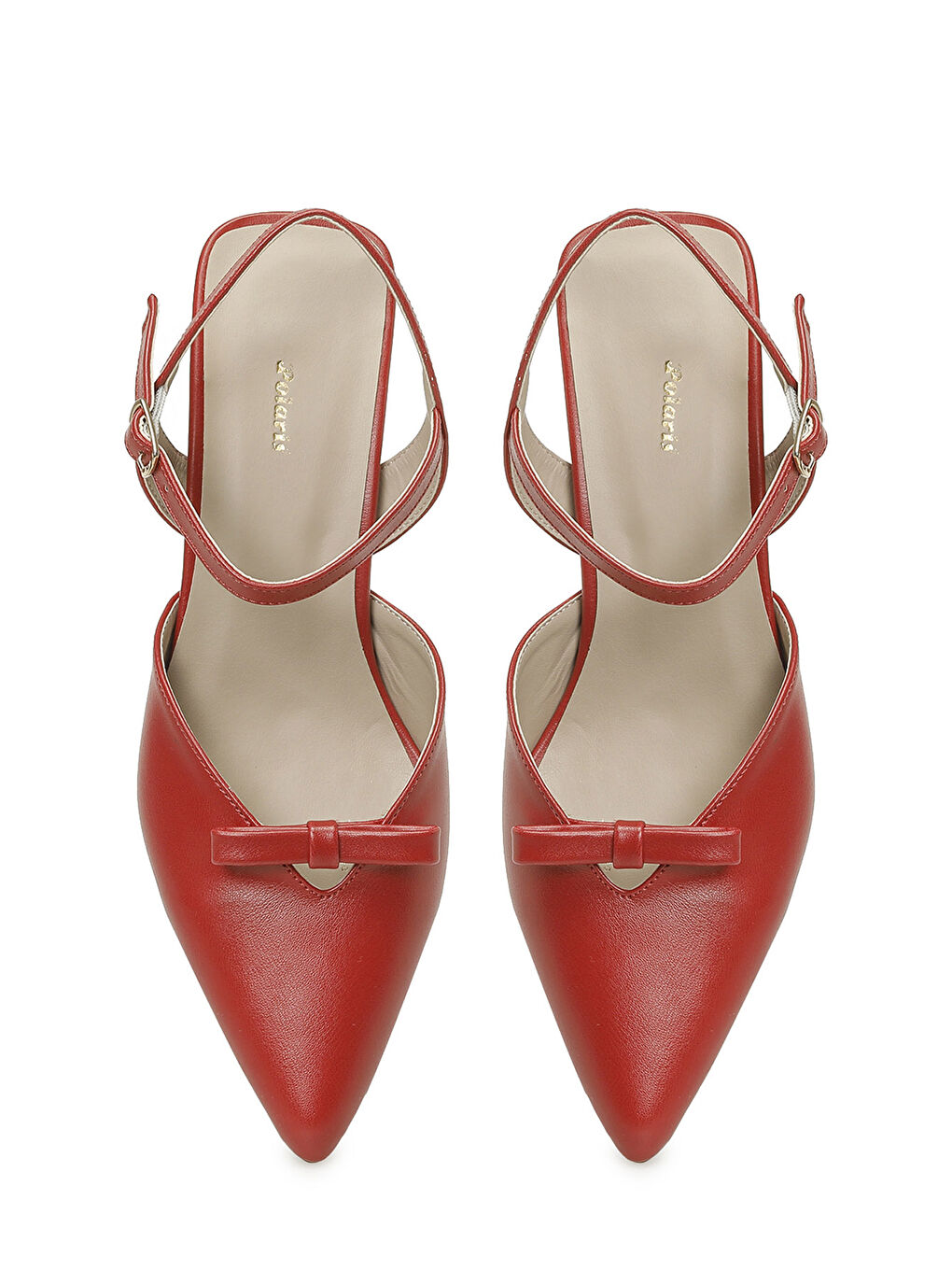 327050.Z 6FX Kırmızı Kadın Topuklu Ayakkabı-3