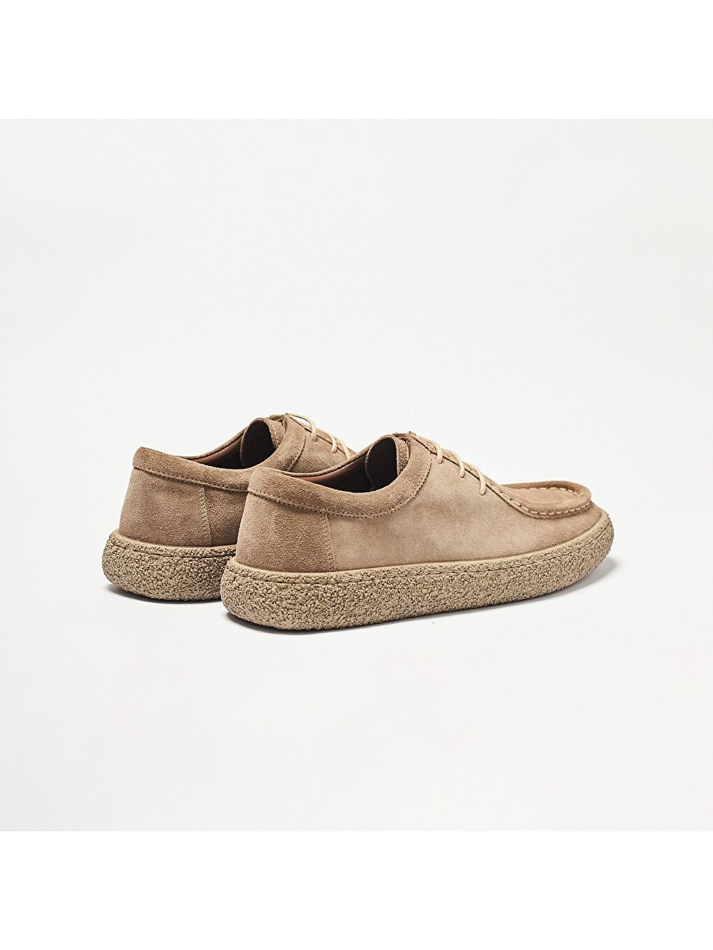 Erkek Bej Loafer  OG-2181 2166 Suggero Süet-3