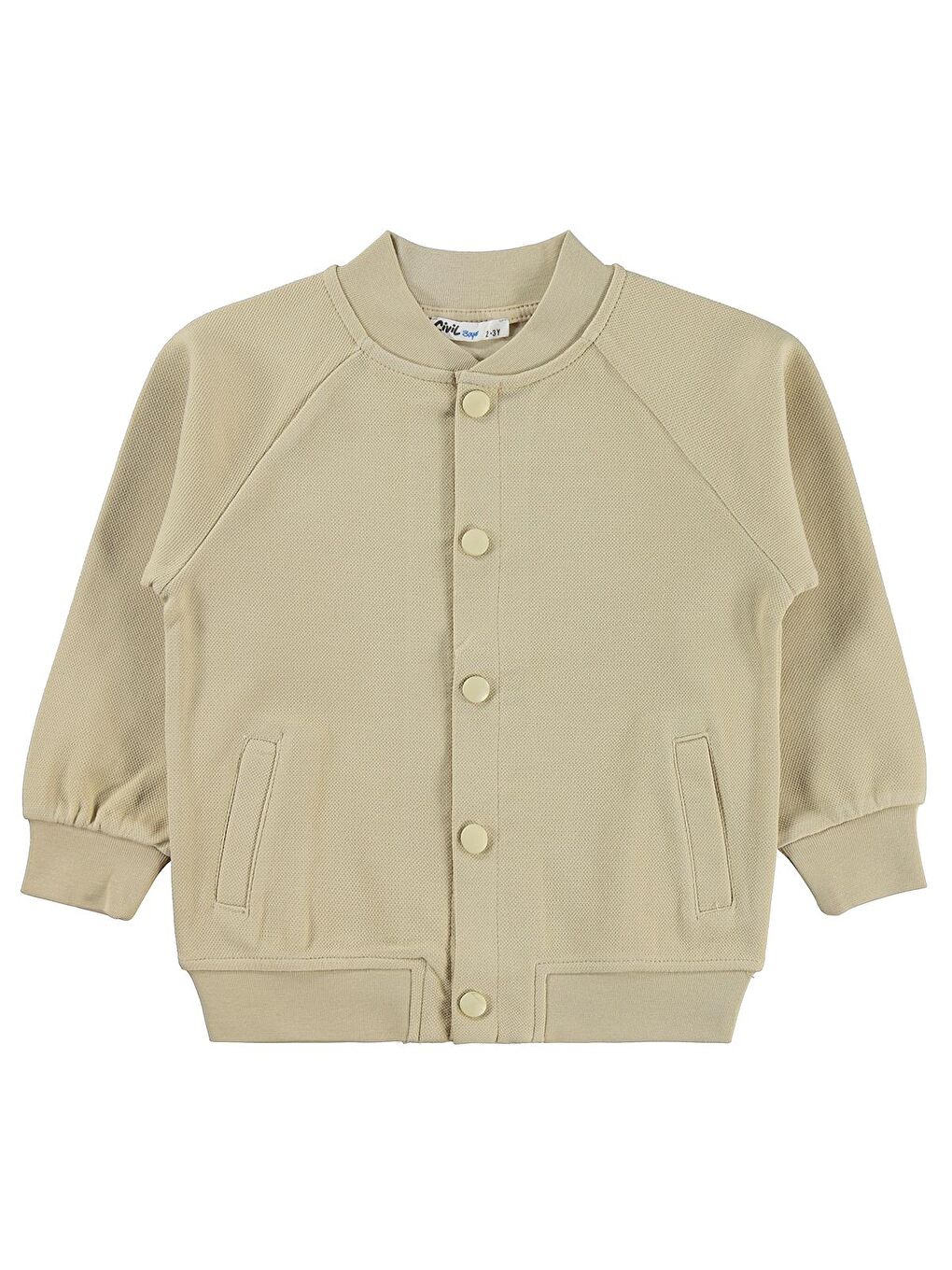 Boys Pike 2-5 Yaş Hırka - Bej