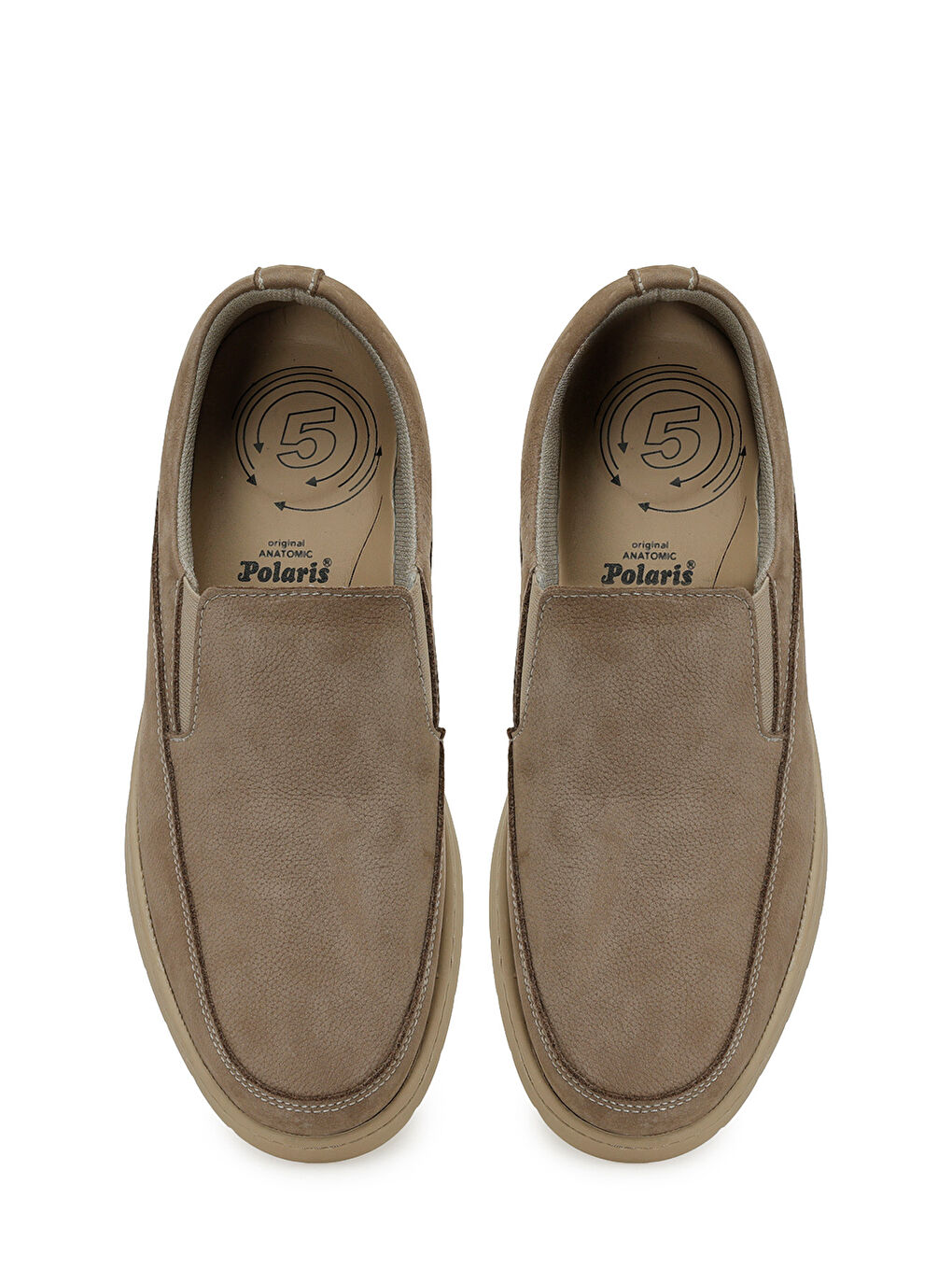 Bej 106120N.M 5PR Kum Erkek Rahat Ayakkabı-3