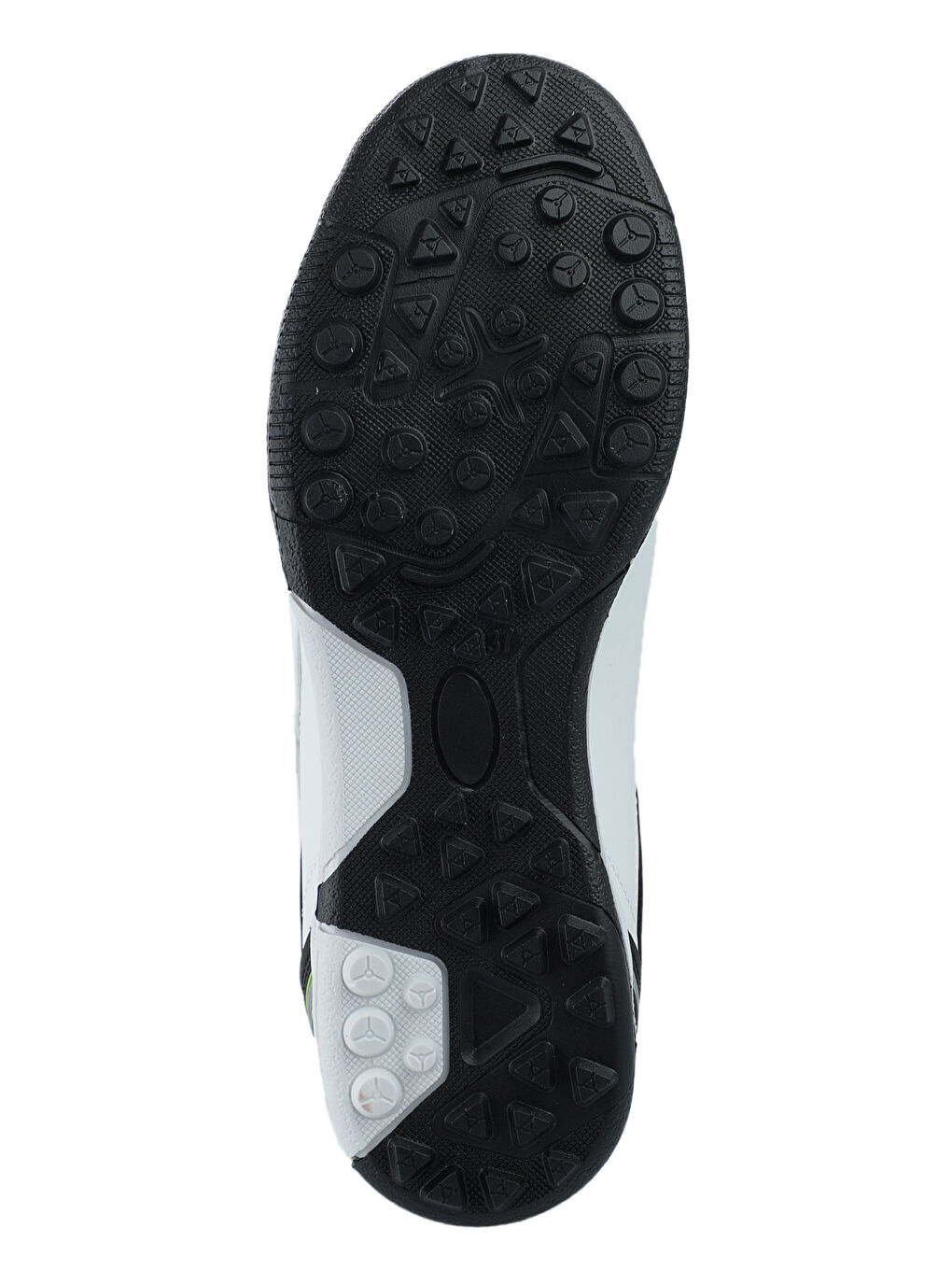 HUGO HS Erkek Halı Saha Beyaz / Siyah Futbol Ayakkabısı-6