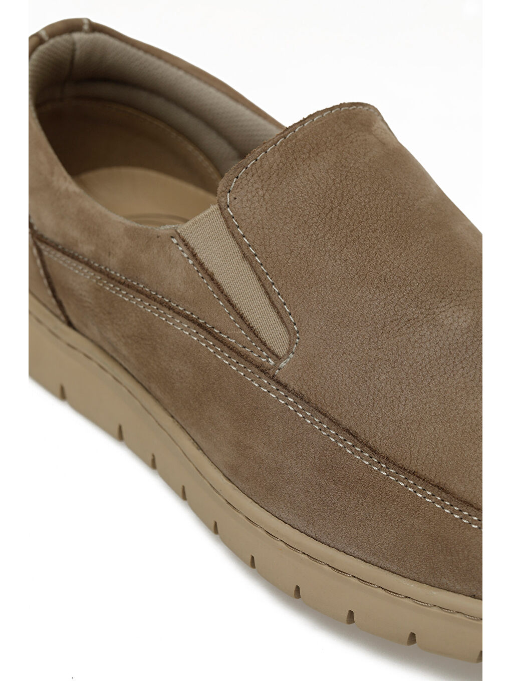 Bej 106120N.M 5PR Kum Erkek Rahat Ayakkabı-6