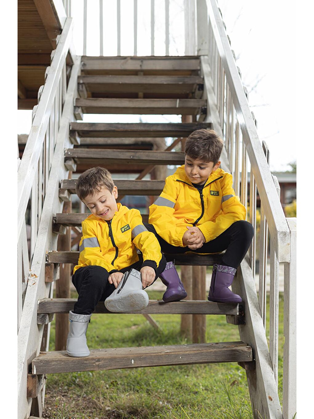 Smart Walker Cool Boots Mor Işık Barefoot Çocuk Bot-4