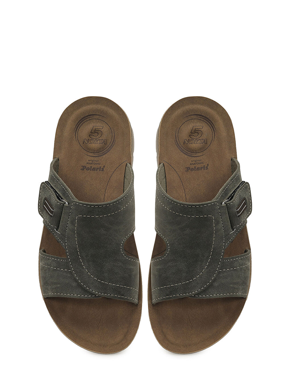 406099.M6FX Haki Erkek Terlik-3