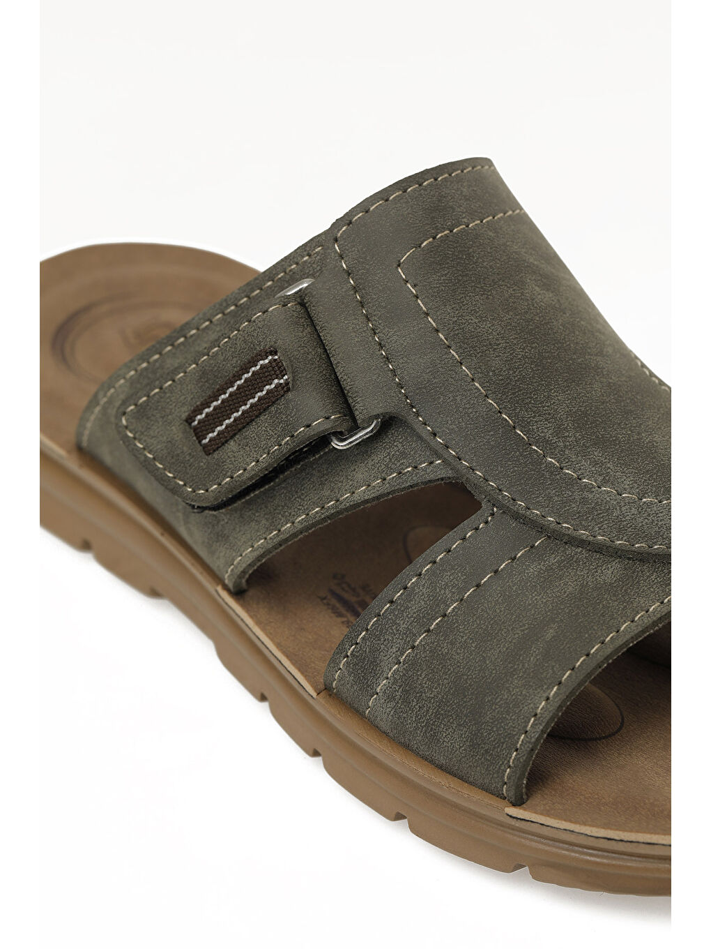 406099.M6FX Haki Erkek Terlik-6