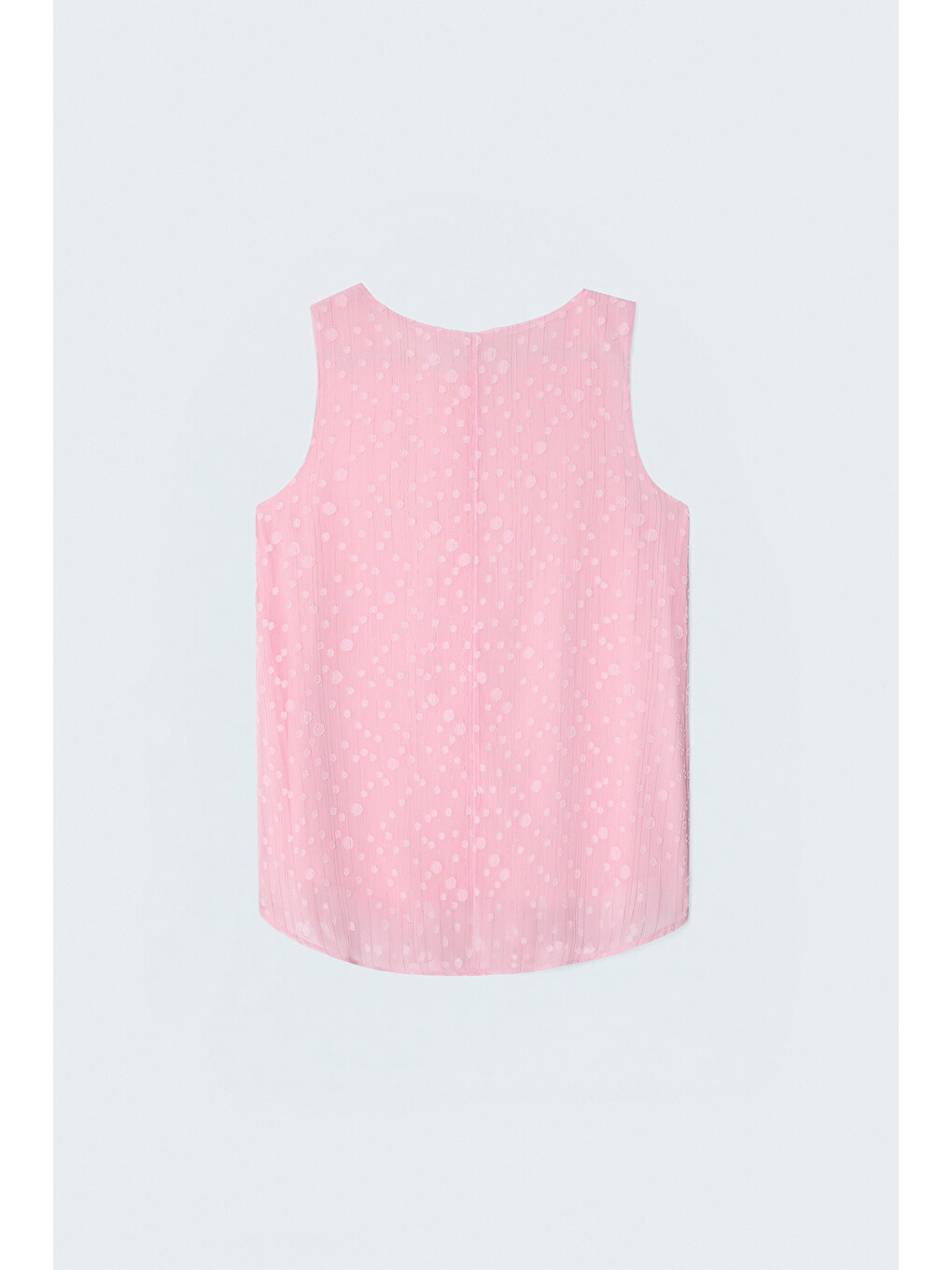 Dokulu Kolsuz Bluz - Pembe-5