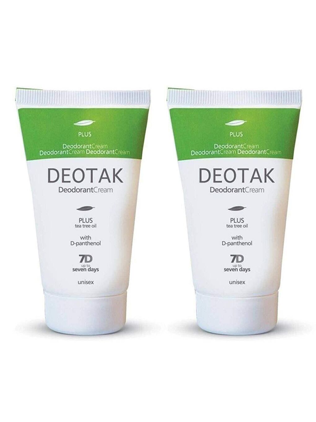 Deotak Renksiz Krem Deodorant Plus 35 ml x 2 Adet