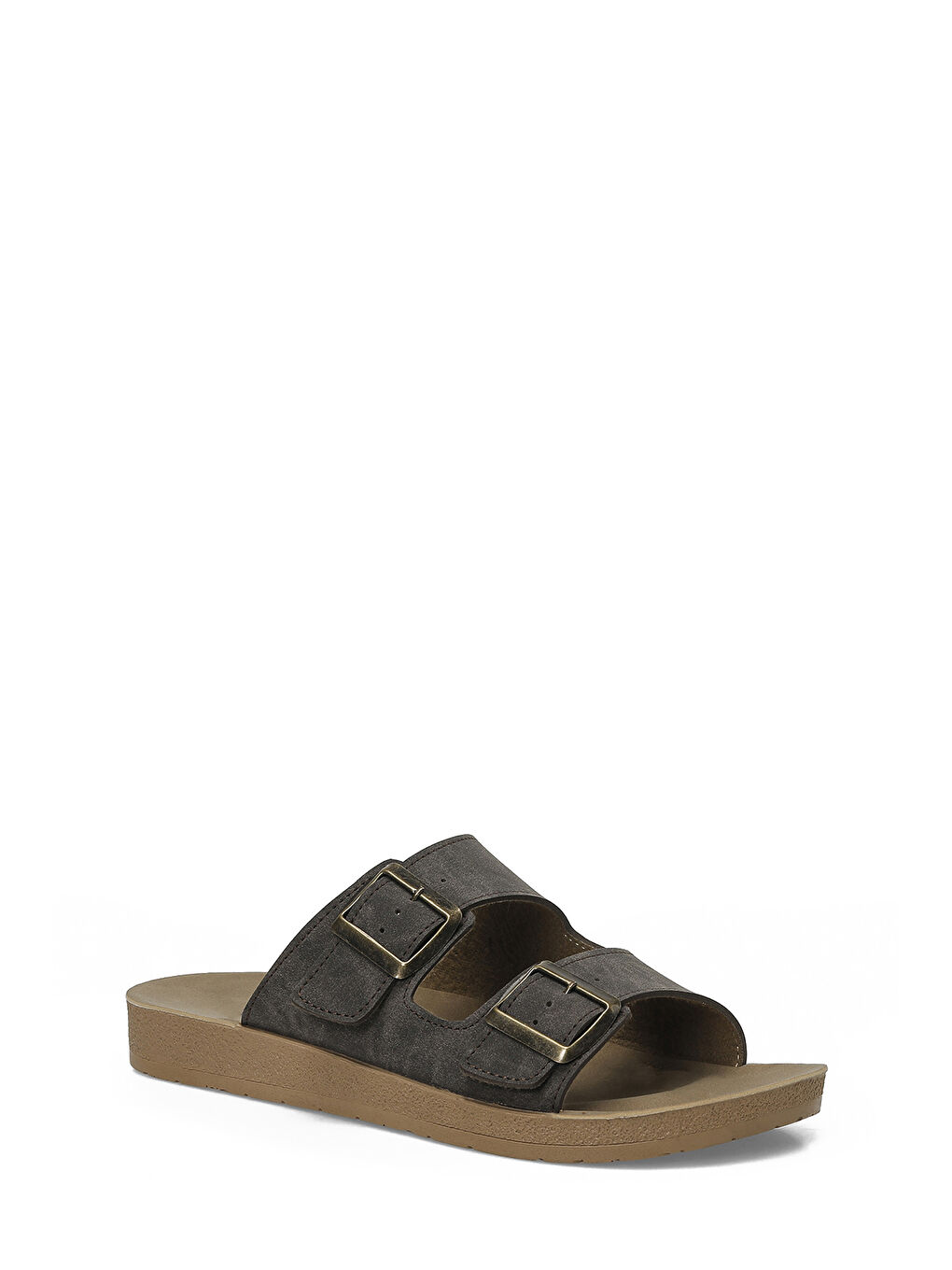 408058.M6FX Kahverengi Erkek Terlik-1