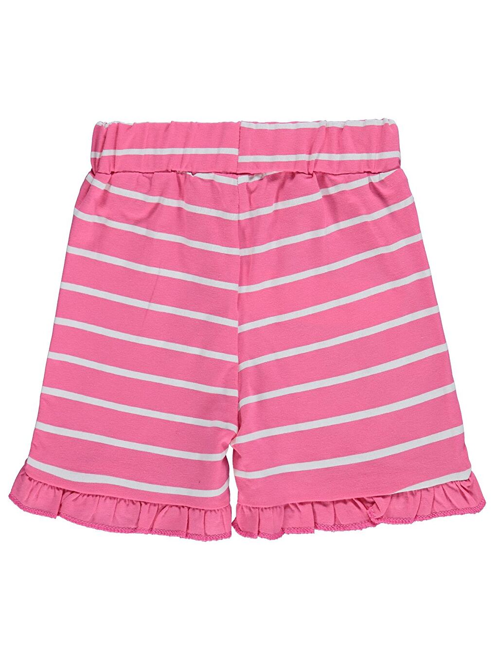 Fuşya Baby Çizgi Emp Deniz Kızı Baskılı 6-18 Ay Şort - Fusya-1