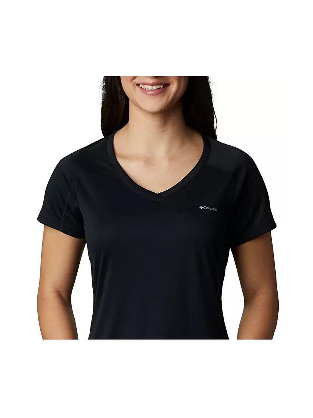 Siyah Zero Rules Kadın Kısa Kollu Tişört AL6914-010-3